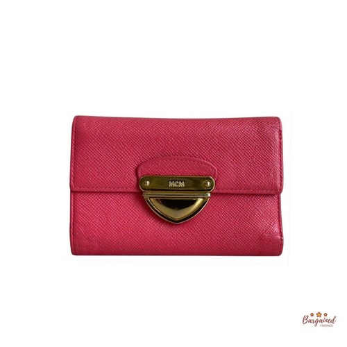 Authentic mcm pink - pink, leather